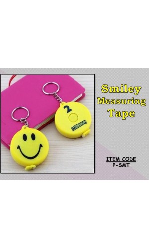 Smilly Measuring Tape Key Chain